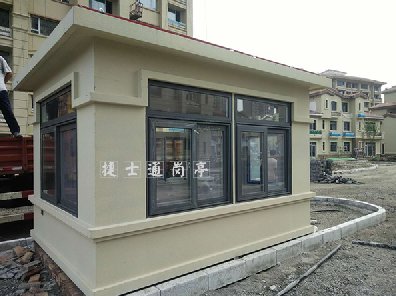 天津津南區(qū)，1個真石漆崗亭，2.78乘3.58